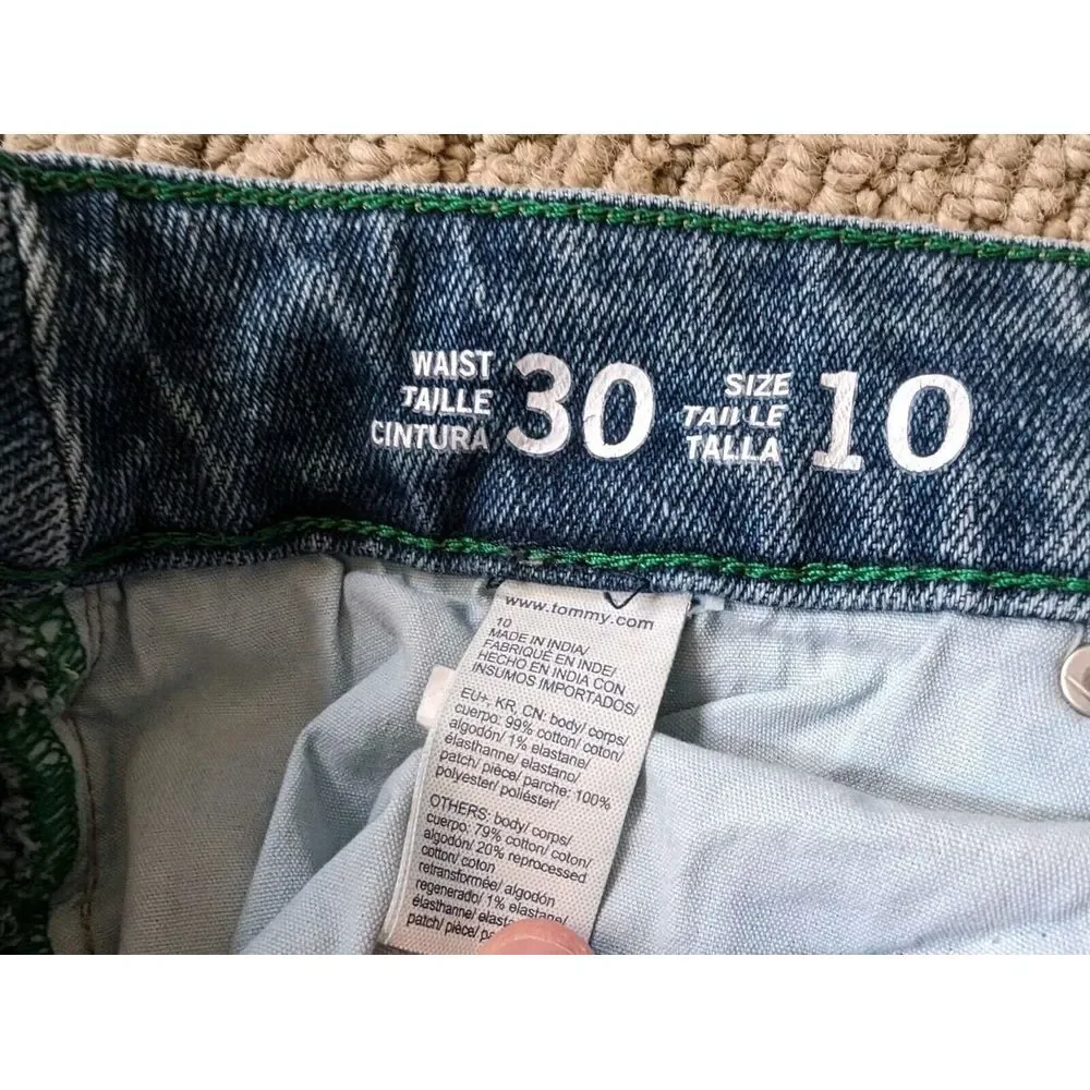 Tommy Hilfiger about distressed